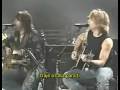 Bon Jovi - Diamond ring subtitulos castellano