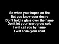 Mumford and Sons - Hopeless Wanderer (Lyrics)