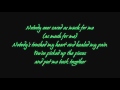 Alexz Johnson - pick up the pieces (With Lyrics)