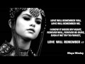 Selena Gomez  - Love will remember (Lyrics)
