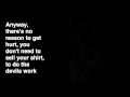 Miike Snow - Devil's Work ( With Lyrics )
