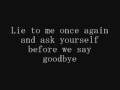 12 Stones - Lie To Me (Lyrics)