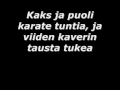 Klamydia - Juntti hintti runkkari (with lyrics)