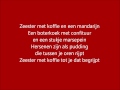 Bart Peeters - Zeester met koffie - Lyrics