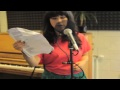 Naughty Boy feat Sam Smith - La La La (acoustic cover by Louise Golbey) Medina Radio  IOW2013