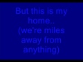 We are the ocean - welcome to my broken home lyrics