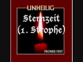 Unheilig - Sternzeit (1. Strophe) -