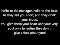 Anti-Flag - This is the New Sound (Lyrics)