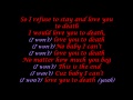 Claude Kelly - Love You To Death [lyrics]