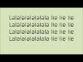 Lie Lie Lie - Serj Tankian lyrics