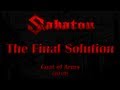 Sabaton - The Final Solution (Lyrics English & Deutsch)