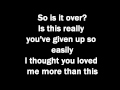 Adele - Take it all lyrics