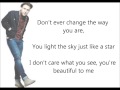 Olly Murs - Beautiful to me - Lyrics