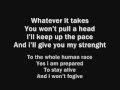 Muse - Survival (Lyrics)
