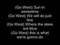 pet shop boys - go west - lyrcs