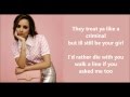 They Just Don't Know You Lyrics - Little Mix (Salute)