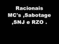Racionais MC's, Sabotage, SNJ, RZO - Cocaina