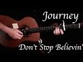 Journey - Don't Stop Believin' - Fingerstyle Guitar