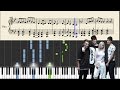 Clean Bandit - Tears - Piano Tutorial + Sheets