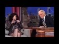 Elvis Is Alive -   Cher on David Letterman Show 2013