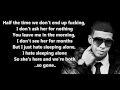 Hate Sleeping Alone - Drake // Lyrics On Screen [HD]