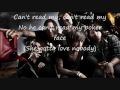 poker face(cover) - by of mice and men  lyrics on screen