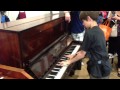 13 year old plays Lady Madonna in Abbey Road Studio 2 - on Beatles original Lady Madonna piano