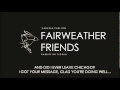 Vanessa Carlton - Fairweather Friend (with lyrics)