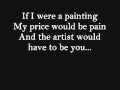 Kenny Rogers - If I were a Painting (lyrics)