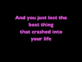 Charice - Lost the Best Thing (Lyrics on Screen)