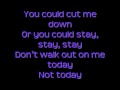 The All-American Rejects - Stay (w/Lyrics on screen)