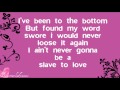 Stef Lang - Slave2love lyrics