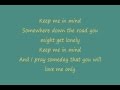 Zac Brown Band - Keep Me In Mind (Lyrics)