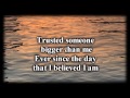 Something In The Water - Carrie Underwood - Worship Video with lyrics