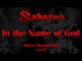 Sabaton - In the Name of God (Lyrics English & Deutsch)