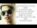 Bruno Mars - It Will Rain LYRICS.flv