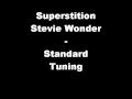 Superstition - Stevie Wonder (STANDARD TUNING)