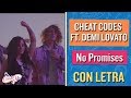 Cheat Codes  - No Promises ft. Demi Levato (Karaoke) | CantoYo
