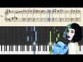 Melanie Martinez - Soap - Piano Tutorial + Sheets