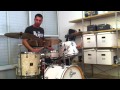 The Beatles - Rain (drum cover) original speed