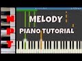 Dimitri Vegas, Like Mike & Steve Aoki vs Ummet Ozcan - Melody - Piano Tutorial
