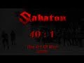 Sabaton - 40 : 1 (Lyrics English & Deutsch)