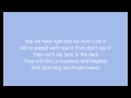 Passenger - Underwater Bride (Lyrics on screen)
