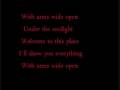 Creed - with arms wide open (lyrics)