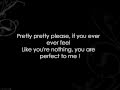 P!nk - F***in' Perfect (clean) LYRICS