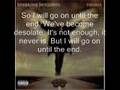 Breaking Benjamin - Until the End Lyrics