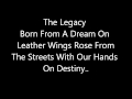 Black Veil Brides - Legacy Lyrics Video