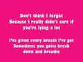 Keri Hilson - Promise in the dark lyrics