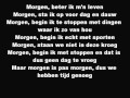 Morgen is pas morgen - Frans Duijts ( Songtekst )