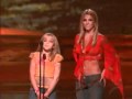Britney Spears and little sister Jamie Lynn Spears - Teen Choice Awards 2002 HQ